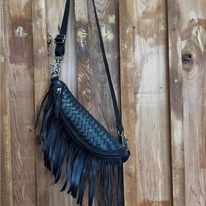 Cut an’ Paste Fanny fringe bag